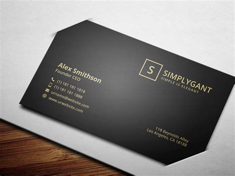 business card examples.